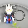 Venda Quente Desenho Animado Ultraman Animação Prêmio Infantil Pvc Borracha Macia Brinquedo de Menino Pingente Mochila Papelaria Chaveiro