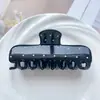 Pinza para el Cabello Cuadrada Estilo Coreano Color Gel con Goteo de Aceite para Mujer, Nuevo Pasador Dulce y Elegante para la Parte Trasera de la Cabeza, Accesorio para el Cabello