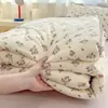 2026 Nuevo Modelo Colcha de Verano de Encaje de Gasa de Doble Capa tipo Nube, Colcha Refrigerante de Verano, Colcha para Aire Acondicionado