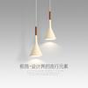 Luminária de cabeceira de rede vermelha de linha longa, lustre criativo de personalidade, lâmpada de quarto, estilo creme, quarto principal, designer, minimalista, lâmpadas de bar