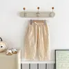 Pantalones Casuales a Rayas Verticales Estilo Coreano y Japonés para Niños, Pantalones Sueltos para Casa, Unisex para Bebé, Pantalones Rectos Anti-Mosquitos para Primavera y Verano