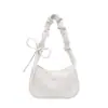 Bolso de Hombro de Pana Casual de Gran Capacidad de Color Sólido, Estilo Retro Simple, Nueva Temporada, para Mujer