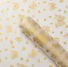 Novo Borboleta Amor Nuosha Papel Flor Fresca Papel de Embrulho Florista Arranjo de Flores Material à Prova d'Água à Prova de Umidade Fabricante Atacadista Venda Direta