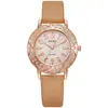 Reloj Digital de Diamante Redondo Nuevo Creativo Retro Reloj de Cuarzo Correa Joyería Reloj Transfronterizo Reloj de Mujer Venta al por Mayor