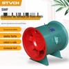 Suporte personalizado SWF Ventilador de exaustão de fumaça de fluxo misto, Ventilador de fluxo axial à prova de explosão, Ventilador de exaustão de fumaça tipo duto