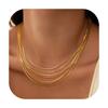 Collar Retro Transfronterizo Collar Y Simple Lazo Distintivo Cadena Clavícula Moda Elegante Joyería Combinable Nuevo Mujer