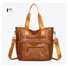 Bolso de Hombro Nuevo Invierno 2026 Bolso de Gran Capacidad para Mujer Bolso Tote Retro para Viajes Diarios Bolso Cruzado