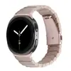 Adecuado para relojes Samsung Watch8/9, Correa de reloj inteligente clásica de acero inoxidable y resina de una sola cuenta para Watch8