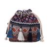 Bolso Pequeño Estampado Bolso de Mujer Moderno 2023 Nueva Moda Flecos Bolso Balde Estilo Étnico Hombro Bandolera