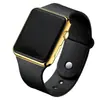 Nuevo Reloj Electrónico Delgado Cuadrado LED de Moda y Creativo para Deportes y Estudiantes con Pantalla, Reloj Electrónico de Silicona en Stock