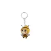 Llavero de Abeja Acrílico de Moda - Llavero con Diseño de Doble Cara 2D