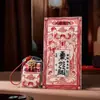 Amuleto Taoísta Pintado à Mão Ziwai Dadi Cinco Bênçãos: Fortuna, Prosperidade, Longevidade, Felicidade, Riqueza, Dinheiro, Tesouro, Pingente de Nota de Dinheiro, Talismã Adesivo de Bênção