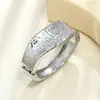 Moda Europea y Americana Simple Metal Pesado Elegante Anillo Geométrico Brillante Gota de Agua Collar Pulsera Pendientes Conjunto de Joyería para Mujeres