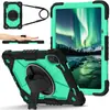 Adecuado para 2025 Redmi Pad2 Anticaída 11 pulgadas Xiaomi Pad2 Funda Protectora Silicona Reposamanos Giratorio Funda de Cuero