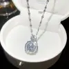 Amor de Verano Flor de Piedra Preciosa Gentil Lazo Perla Collar Exquisita Cadena para Clavícula Lujo Ligero Collar de Gama Alta