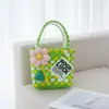 Bolsas Novas, Bolsas de Plástico Trançado de Temperamento Versátil, Bolsas de Praia para Férias na Costa, Cestas de Compras, Bolsas Femininas Atacado