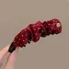 Presilha banana grande estilo coreano para rabo de cavalo alto, presilha de cabelo para a nuca, presilha para coque, presilha torcida, presilha de cabelo de alta qualidade, acessório de cabelo para mulheres