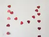 Guirnalda de Papel con Forma de Corazón de Amor de 2M de Largo Decoración Colgante en Forma de Corazón para el Día de San Valentín Adorno Colgante de Guirnalda de Papel Decoración de Fondo para Boda, Cumpleaños, Fiesta