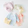 Roupas de Bebê Outono e Inverno Acolchoadas Finas Roupas Envoltas na Fralda Macacão de Manga Longa para Bebê Roupas Quentes Chapéus Triangulares