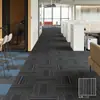 Ventas de Fábrica de Alfombras de Oficina Serie Clásica Jidong, Alfombras Cuadradas para Sala de Conferencias, Sala de Estar con Base de Pe Comercial, Instalación a Domicilio