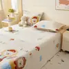 Sábana de Cama de Invierno con Felpa Extra Single Pieza Terciopelo de Leche Dormitorio Estudiantil Individual Doble Coral Franela Polar Felpa Funda de Edredón Niños