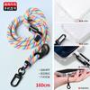 Cordón para teléfono móvil transfronterizo cruzado ajustable para colgar del cuello 8 mm cuerda antipérdida cadena para teléfono móvil junta bandolera venta al por mayor de fábrica