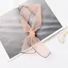 Estilo Coreano Organza Verano ins Bufanda Pequeña Nueva Moda para Mujer Bufanda Versátil Bufanda para la Cabeza Bufanda de Primavera y Otoño