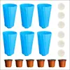 Aquaponia Equipamento de Maré Cultivo Sem Solo Copos de Plantio Sifão Cestas de Cultivo Conexão de Dispositivo DIY Conexões de Tubo de Abastecimento de Água