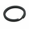 Llavero Colgante Anillo Plano Negro para Electroforesis Anillo Metálico Diámetro 2528303235mm Múltiples Especificaciones Apertura de Anillo Plano