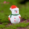 Decoração ins de Natal artesanato de resina presente criativo Papai Noel boneco de neve casa pequeno presente