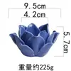 Ornamento Base de Caneca de Aromaterapia para Casa Estilo Nórdico, Decoração Romântica para Mesa de Jantar, Decoração de Mesa de Restaurante, Castiçal de Cerâmica