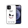 Adecuado para iPhone 17, No toques mi teléfono, Funda divertida para teléfono X