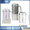 Venda por atacado escritório selado copo de água com tampa de alto valor de cor anti-escaldante copo térmico 304 caneca de aço inoxidável que acompanha o presente