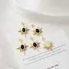Accesorios colgantes de piedra de girasol y ojo de gato transfronterizos europeos y americanos exquisitos, accesorios para collares DIY hechos a mano, pendientes sencillos