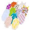 Sling Triangular para Bebê Macacão Regata Recém-Nascido Body Bebê Masculino e Feminino Roupas de Rastejar para Bebê Roupa de Uma Peça Estilo Europeu e Americano