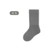 Calcetines para niños 2026 colección otoño/invierno: calcetines de color liso hasta la pantorrilla, calcetines de punto para bebés, calcetines elásticos unisex, calcetines cómodos y cálidos