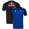 2026 Nuevo Traje de Montar para Motocicleta de Carreras F1 Transpirable de Secado Rápido Cuello Redondo Manga Corta Camisa de Trabajo Off-Road