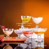 Taza de Helado Elegante Anticaída de Acrílico, Taza de Helado, Taza de Bola de Nieve, Taza Transparente para Postre, Vaso de Plástico para Malteada, Taza de Fruta