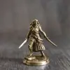 Figurillas de modelo de dragón de cobre macizo y soldado subterráneo, juguetes de cobre blanco y latón, adornos para juegos de mesa, piezas de ajedrez para colección