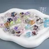 Ding Yi Galáxia Sonhadora Estrela Lua Fria Contas Resina Galvanizada Pentagrama Furo Passante Contas Soltas DIY Acessórios para Corrente de Celular