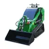 Cargador Compacto Eléctrico Controlado Remotamente para Cavar Tierra y Empujar Nieve, un Cargador Compacto de Orugas de Nueva Energía Multipropósito