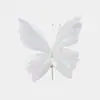 Adornos de Mariposa Tridimensionales Decoración de Pared de Fondo para Foto de Escena de Boda Accesorios de Guía para Camino de Ensueño de Boda de Seda y Gasa
