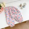 Pantalones de Verano 2026 Nuevos Vintage Lindos Anti-Mosquitos, Elegantes Pantalones de Aire Acondicionado para Niños y Niñas, Pantalones de Playa Sueltos con Puño
