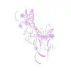 Pegatinas de Tatuaje de Mariposas de Colores al por Mayor Impermeables y de Larga Duración Pegatinas Combinadas de Mariposas Acuarela Soñadoras para Pecho, Cintura y Brazos