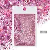 Amazon Polvo Gel Brillantina para Cara Cuerpo Lentejuela Mariposa Estrella de Cinco Puntas Arte de Uñas Lentejuela Resina Manualidades Relleno de Cáñamo Flujo