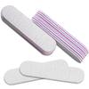 Lima de Uñas Doble Cara Manicura Lima de Papel de Lija Tira de Pulido Viruta de Madera Esponja Pulidora Logotipo 9X2Cm Dar Forma