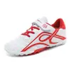 Zapatos de Fútbol para Niños con Velcro, Tacos Largos y Tacos Pequeños, Zapatos para Niños y Niñas, Zapatos Deportivos de Competición y Entrenamiento para Estudiantes de Primaria