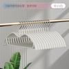 Percha para Ropa de Cuello Bajo Percha para el Hogar Sin Costuras Soporte Anti-Esquina para Hombros Percha Antideslizante para Almacenamiento de Ropa Percha Multifuncional para Secado