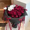 Día de San Valentín, Día de San Valentín Chino, Empaque para Ramo de Cumpleaños, Papel de Estilo Algodón de Burbujas, Flores de Floristería, Rosas, Materiales para Manualidades