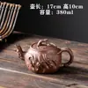 Bule Zisha Zhu Ni Bule Grande Grande Capacidade Cerâmica Semi-Manual Doméstico Furo de Bola Saída de Água Bule Conjunto de Chá Kung Fu